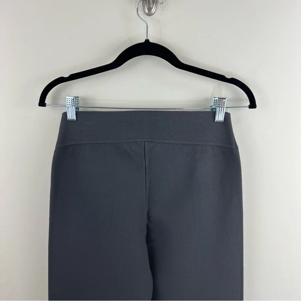 Opening Ceremony Gray Knit Flounced Split Hem Cropped Pants Size Small - Picture 8 of 14